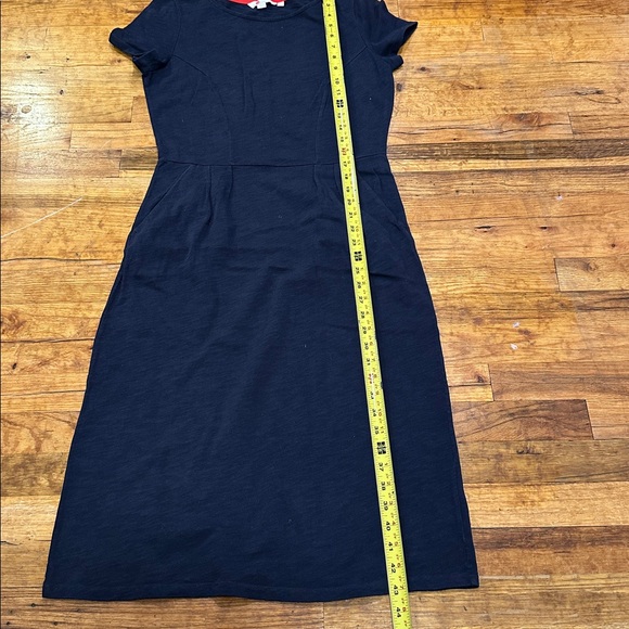 Boden Navy Cotton Phoebe Dress - size 6 Tall - Picture 6 of 9